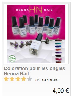 vernis halal Henna Nail